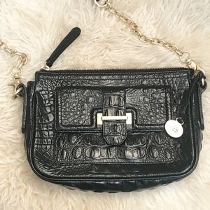 Brahmin Croc Embossed Crossbody Purse